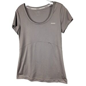 Reebok Women's Activewear Top Short Sleeve‎ Play Dry Size M Casual Gym Running